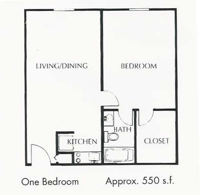 One Bedroom at Summit View